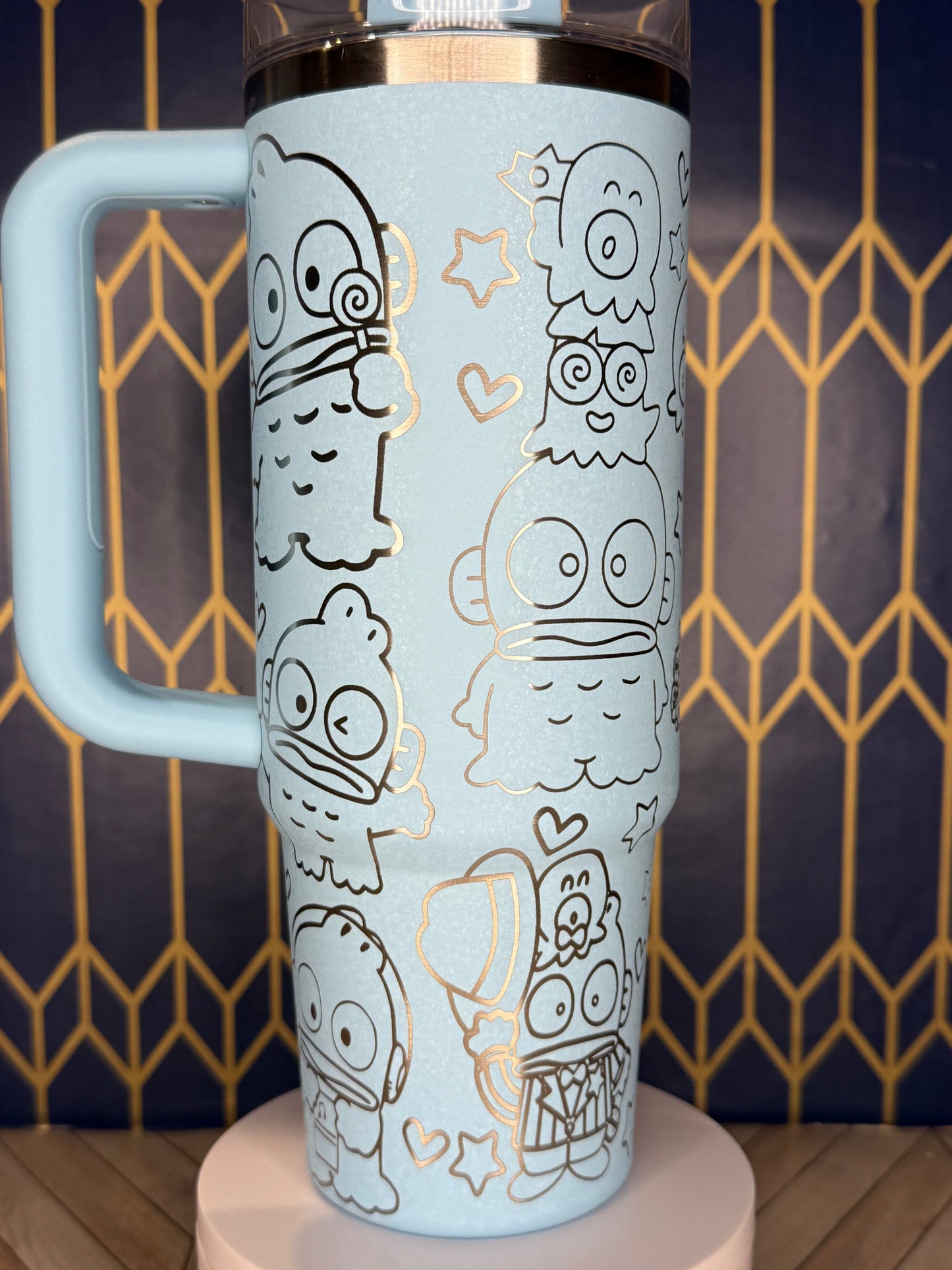 Hangyodon-Themed Tumbler - Stanley Quencher 30/40oz