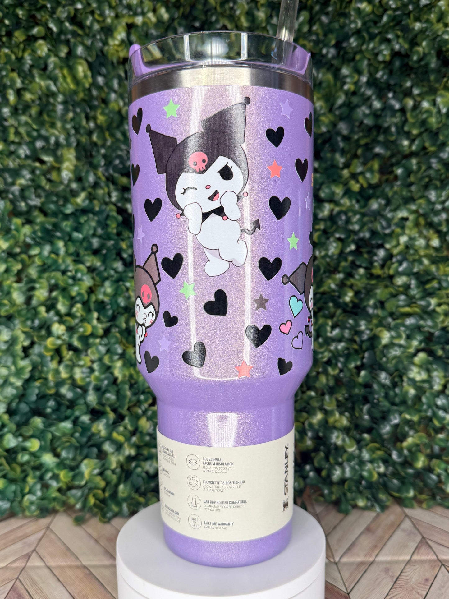 Kuromi UV DTF Tumbler - Stanley Quencher 30/40oz