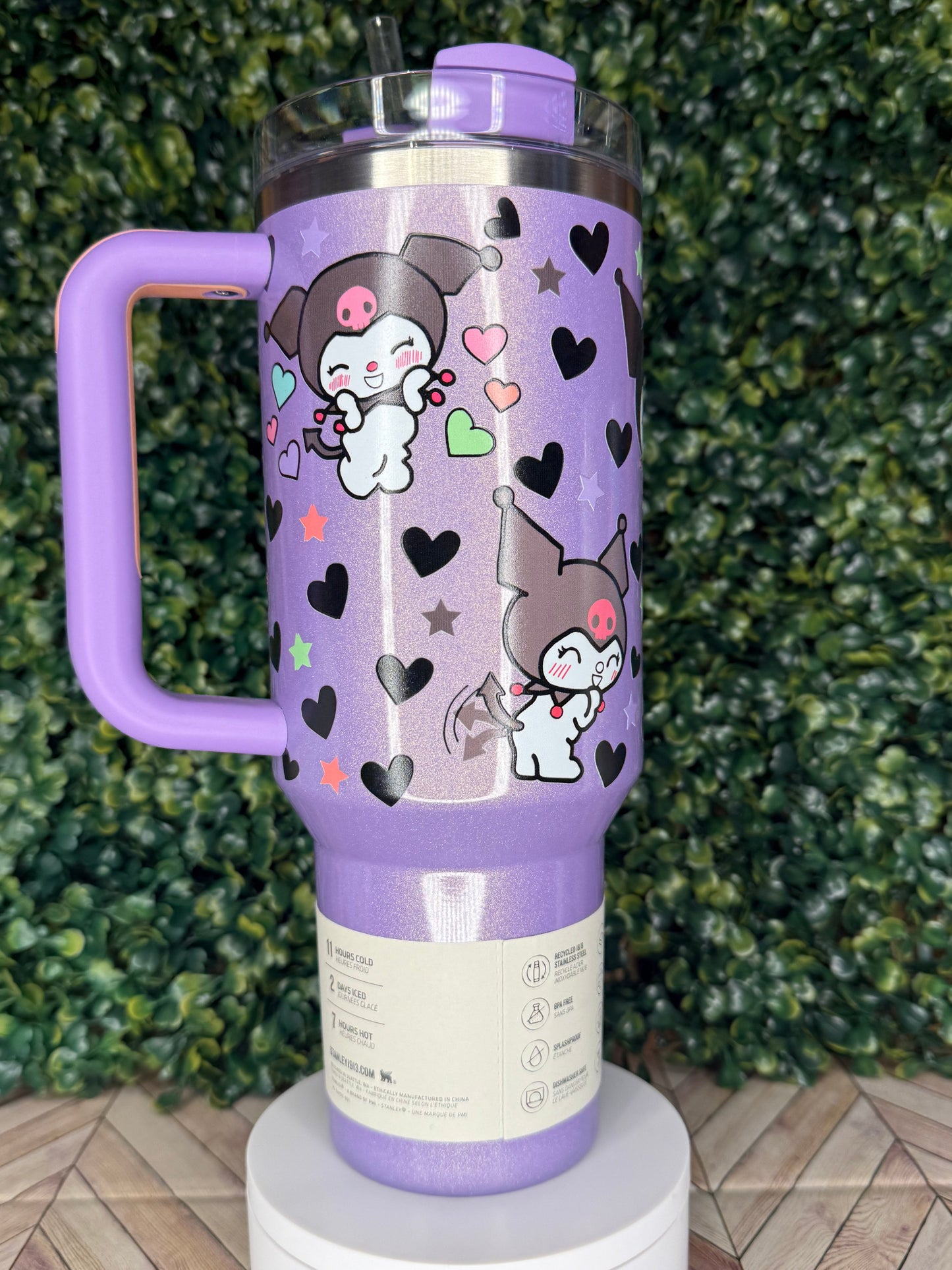 Kuromi UV DTF Tumbler - Stanley Quencher 30/40oz