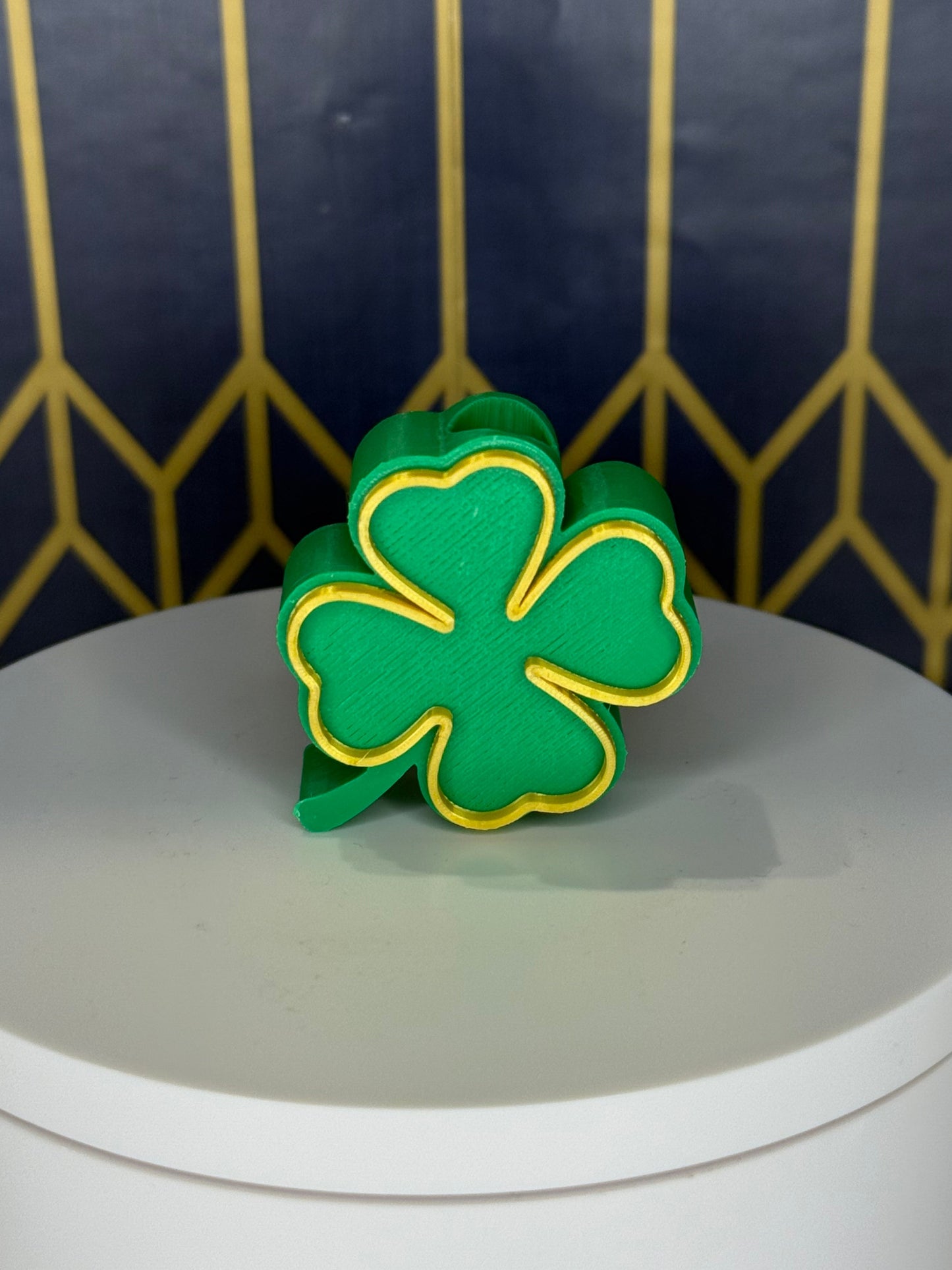 Lucky Clover Straw Sleeve
