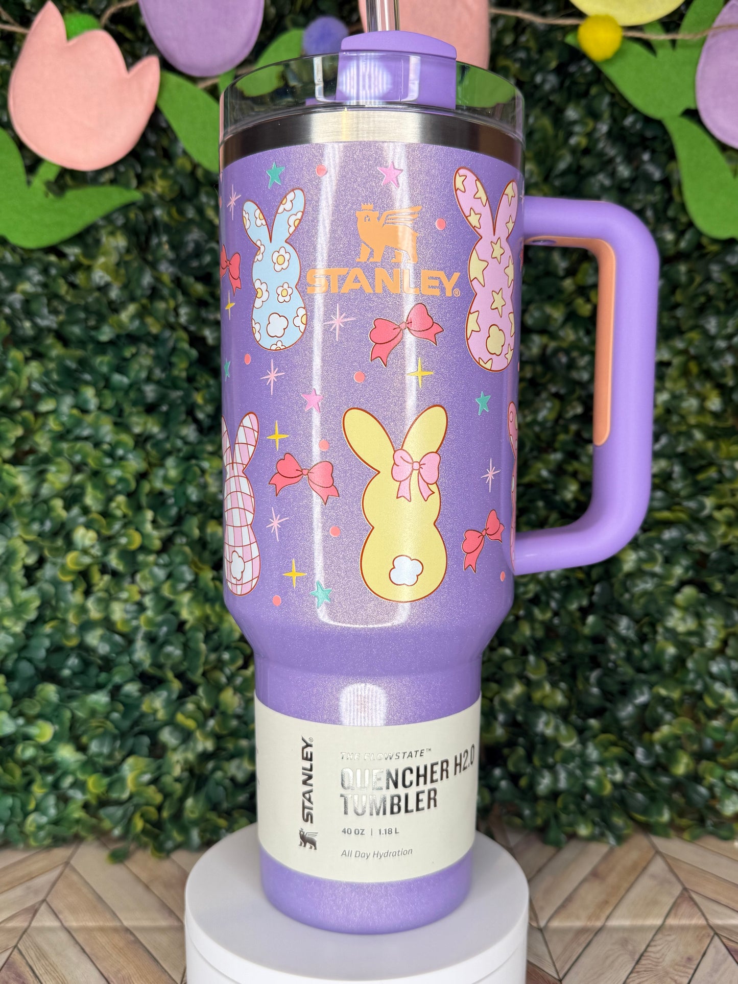 Bunny Tails & Bows - Stanley Quencher 30/40oz