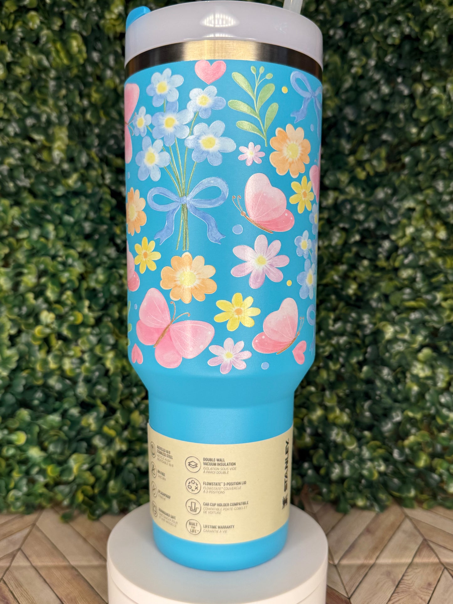 Butterflies & Blooms - Stanley Quencher 30/40oz