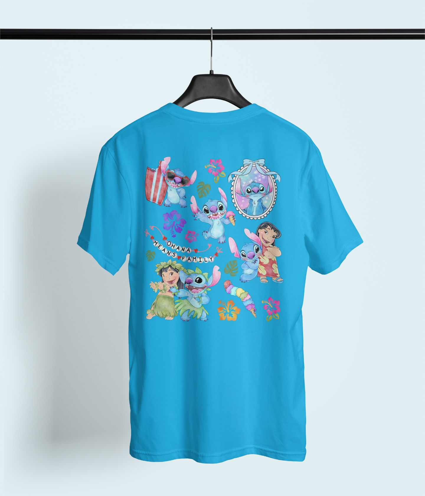 Ohana Means Family Shirt – Lilo & Stitch Island Vibes Tee