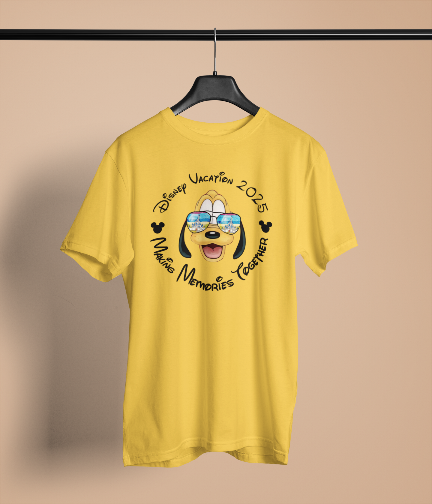 Pluto Shades of Magic – Disney Vacation 2025 Tee