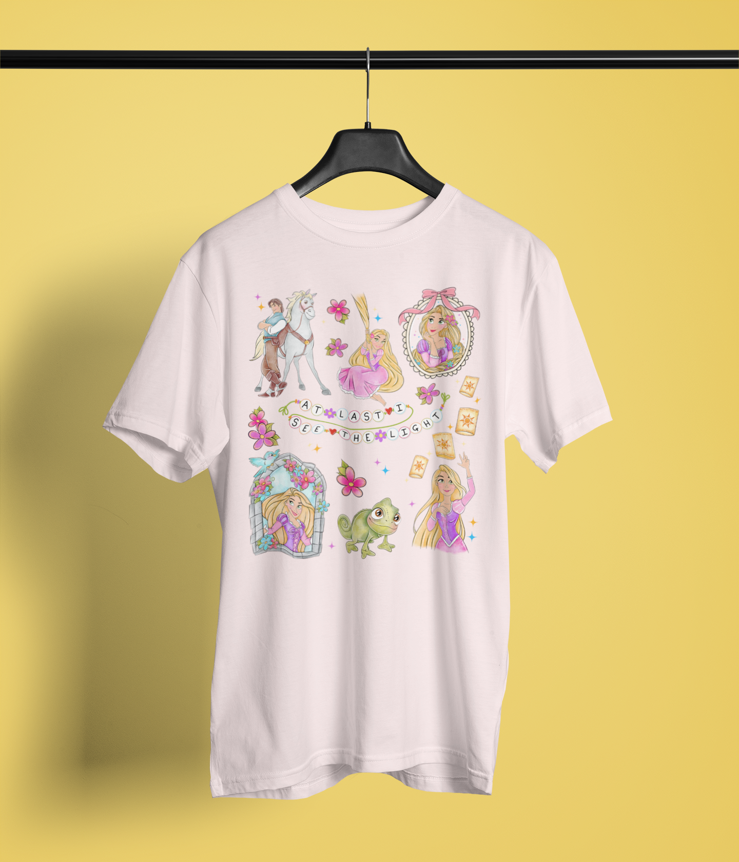 At Last I See the Light Shirt – Lanterns, Love & Long Hair Vibes