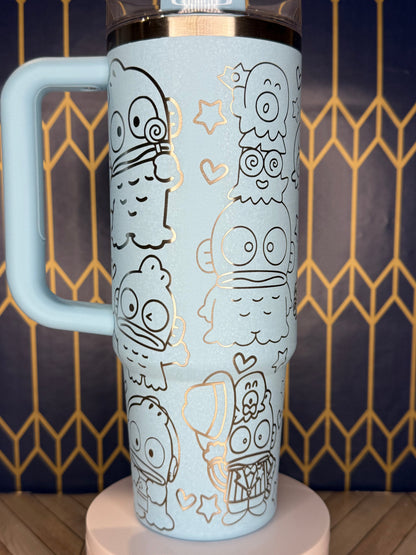 Hangyodon-Themed Tumbler - Stanley Quencher 30/40oz