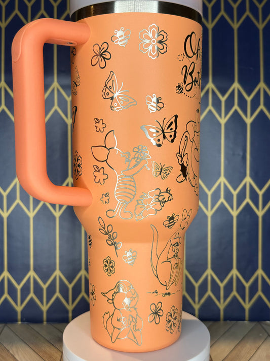 Yeti Cup Designs Disney Custom Disney Laser Engraved Tumbler 20oz