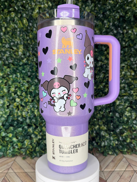Kuromi UV DTF Tumbler - Stanley Quencher 30/40oz