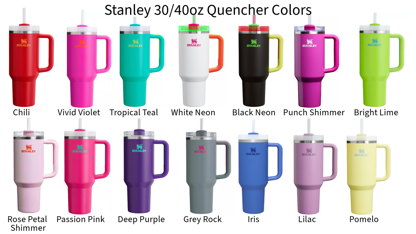 a variety of travel mugs with different colors