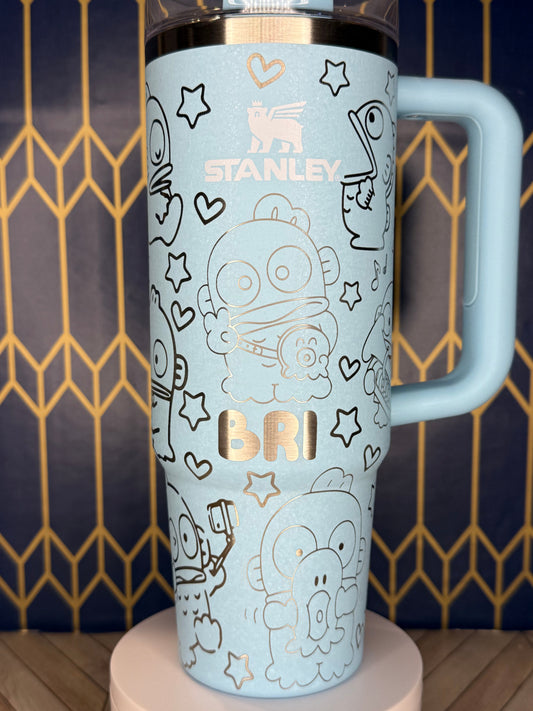 Hangyodon-Themed Tumbler - Stanley Quencher 30/40oz