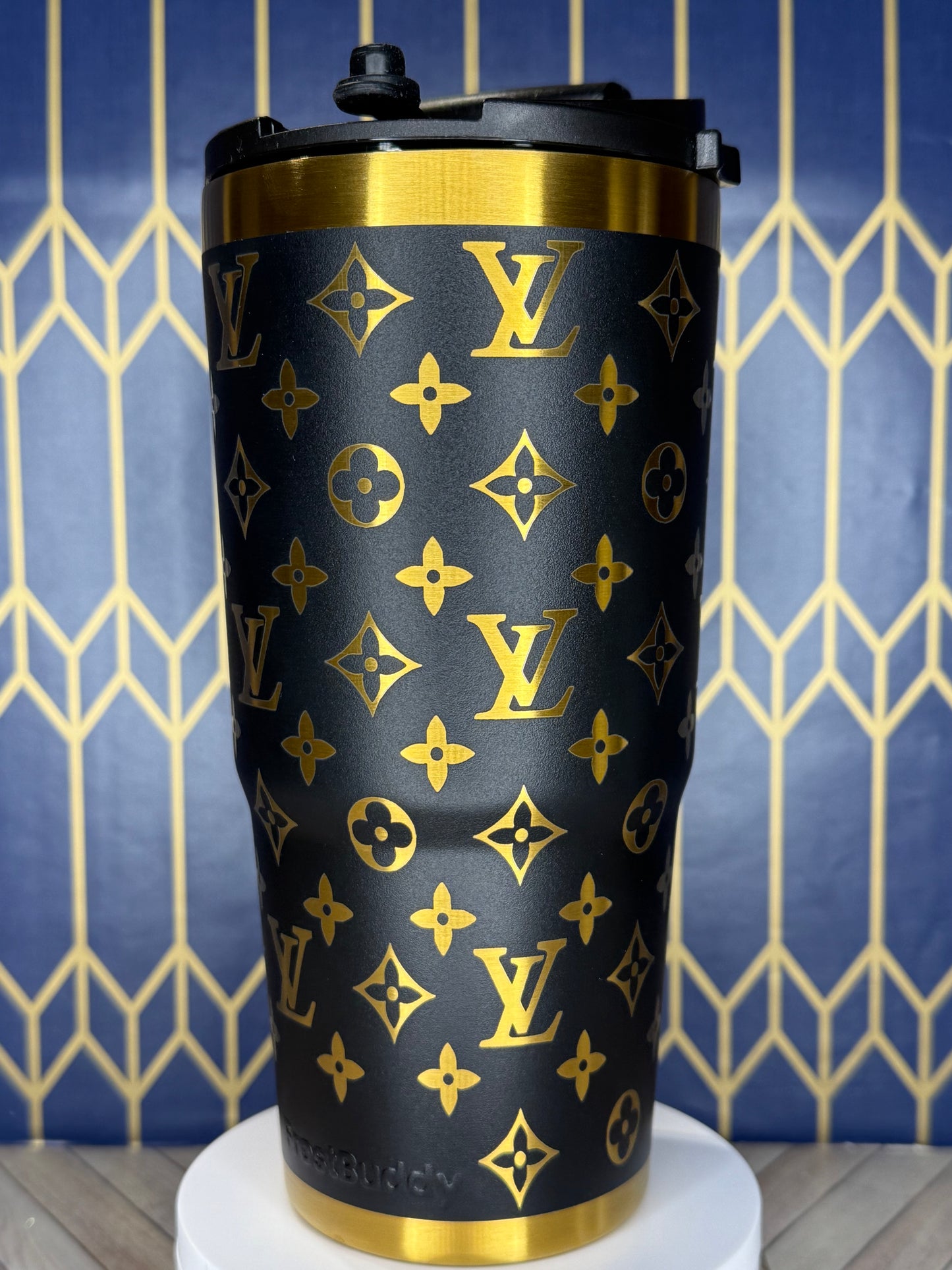 Designer-Inspired Luxury Tumbler - FrostBuddy Thicc and ToGo Buddy