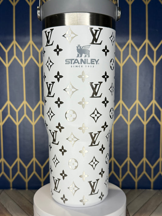 Designer-Inspired Luxury Tumbler - Stanley IceFlow 30oz Flip Straw