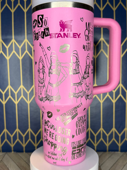 Vaso Stanley Quencher de 30/40 oz inspirado en Chicas Pesadas