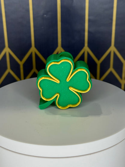 Lucky Clover Straw Sleeve