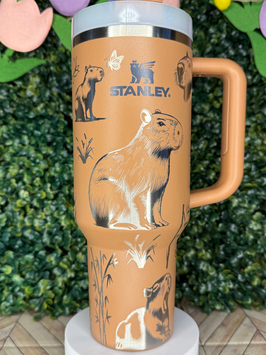 Chillin' with Capybaras - Stanley Quencher 30/40oz