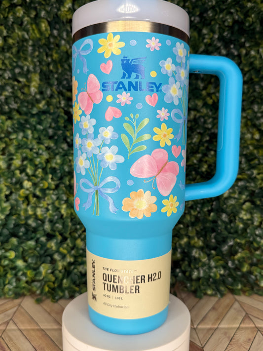 Butterflies & Blooms - Stanley Quencher 30/40oz