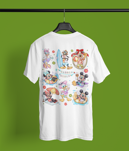 Summer Vibes Shirt – Mickey & Friends Beach Bash Tee