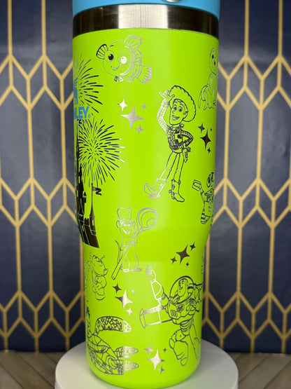 Disney/Pixar Engraved Tumbler - Stanley IceFlow 30oz Flip Straw