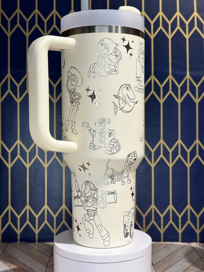 Disney/Pixar Engraved Tumbler - FrostBuddy Thicc and ToGo Buddy