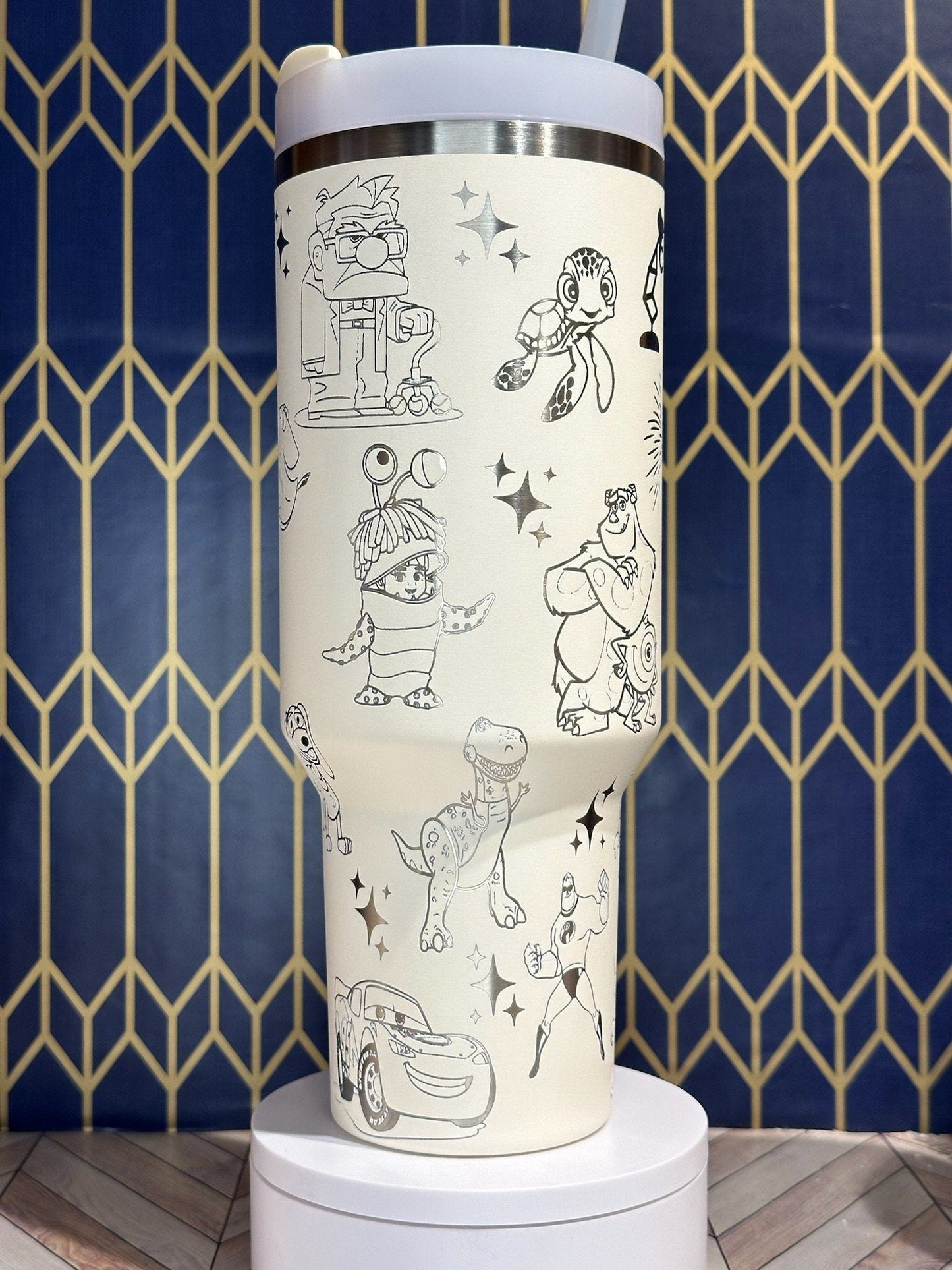 Disney/Pixar Engraved Tumbler - FrostBuddy Thicc and ToGo Buddy