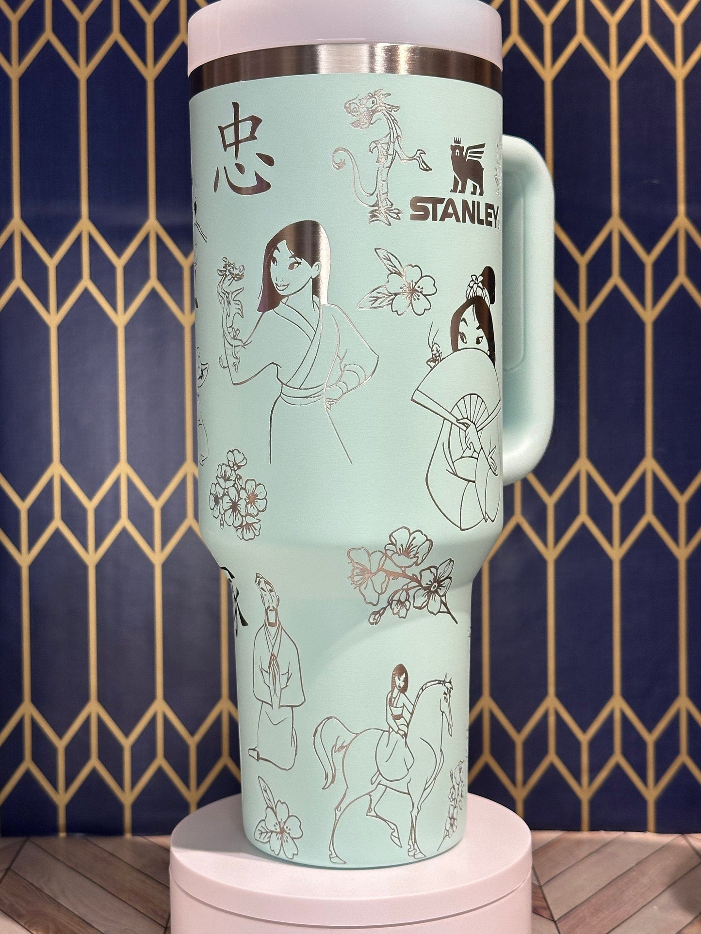 Mulan Engraved Tumbler - FrostBuddy Thicc and ToGo Buddy