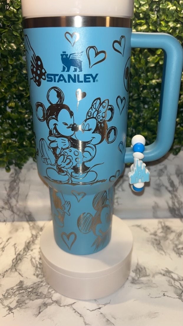 Disney Love Tumbler - Mickey and Minnie - Stanley IceFlow 30oz Flip Straw