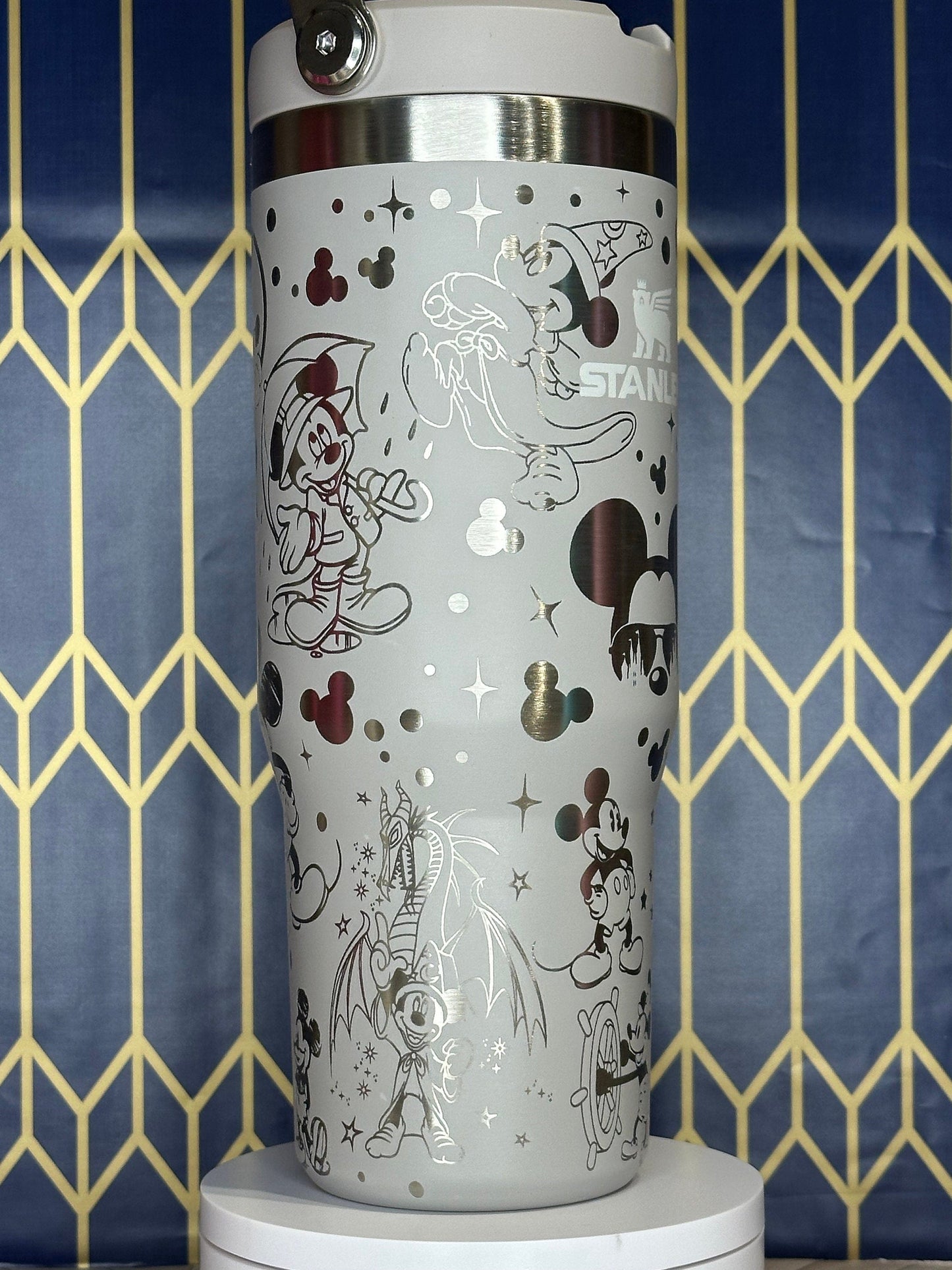 Mickey Mouse Engraved Tumbler - FrostBuddy Thicc and ToGo Buddy