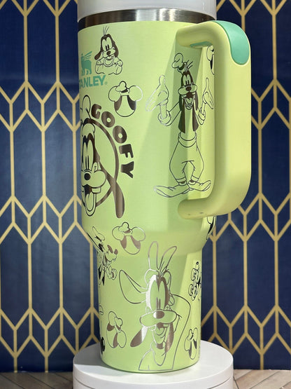 Disney Goofy Engraved Tumbler - Stanley Quencher 30/40oz