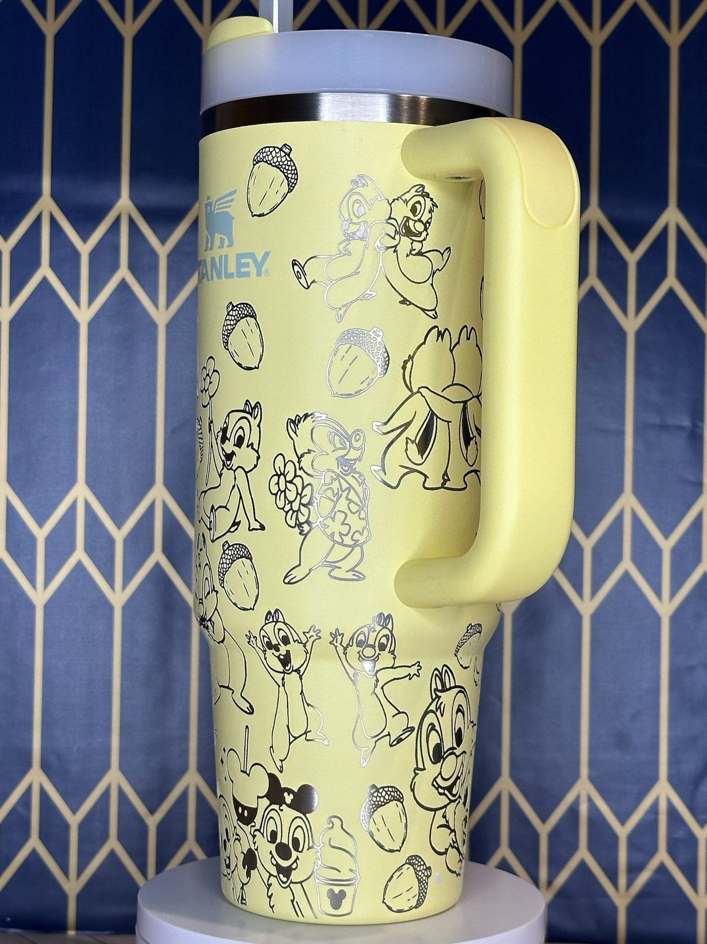 Chip 'n Dale Engraved Tumbler - Stanley Quencher 30/40oz