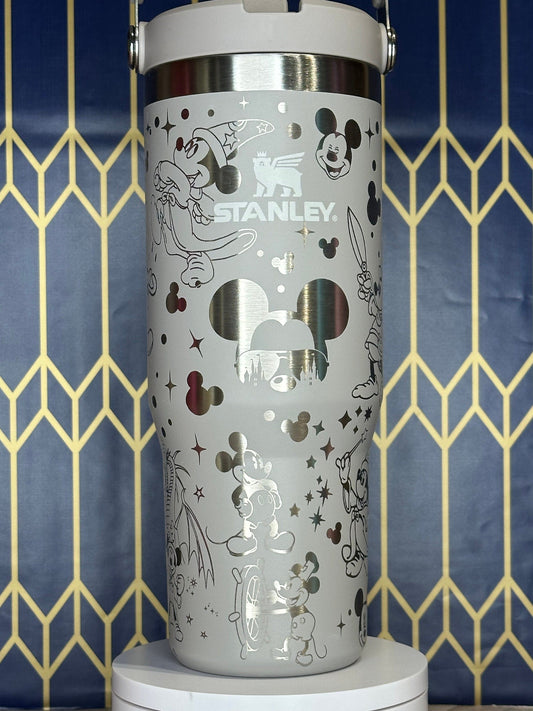 Mickey Mouse Engraved Tumbler - FrostBuddy Thicc and ToGo Buddy