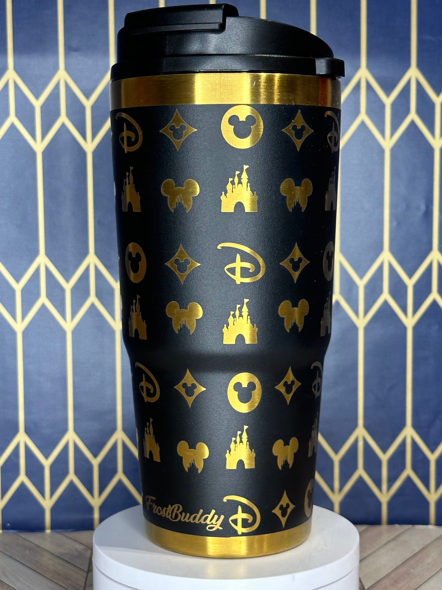 Disney Emblems Tumbler - Magical Icons Grid - Stanley IceFlow 30oz Flip Straw