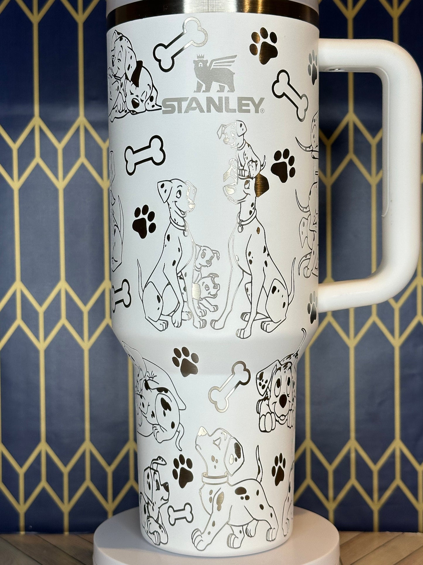 101 Dalmatians Themed Engraved Tumbler - Stanley Quencher 30/40oz