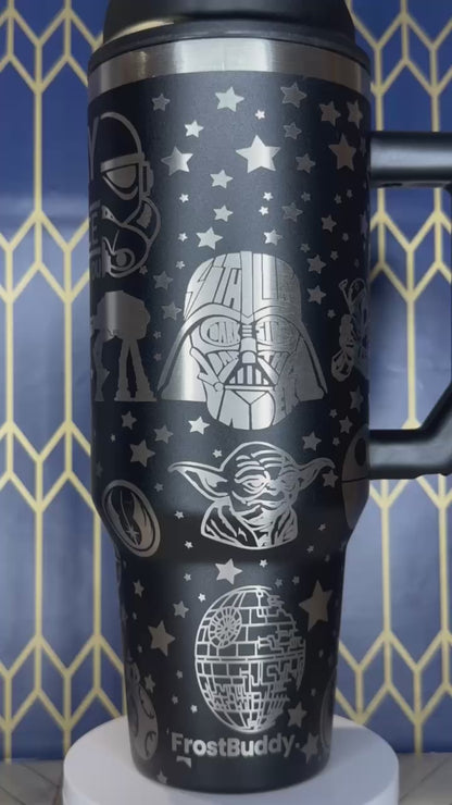 Star Wars Themed Insulated Tumbler - FrostBuddy Thicc and ToGo Buddy