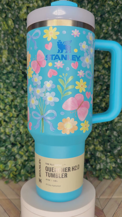 Butterflies & Blooms - Stanley Quencher 30/40oz