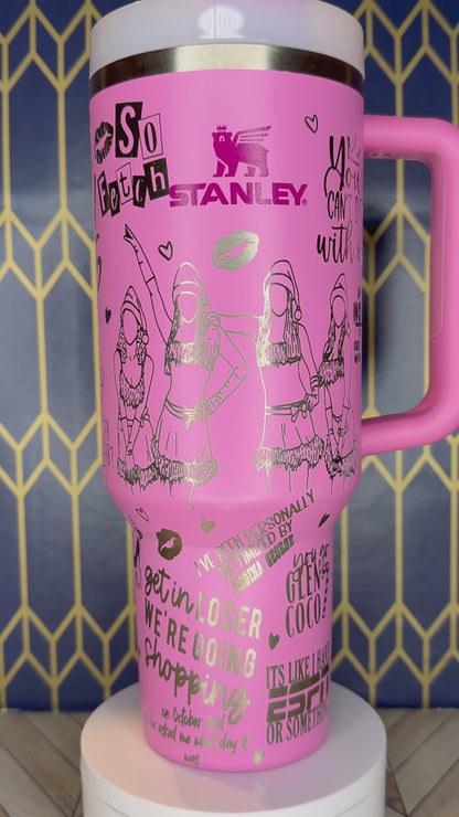 Vaso Stanley Quencher de 30/40 oz inspirado en Chicas Pesadas