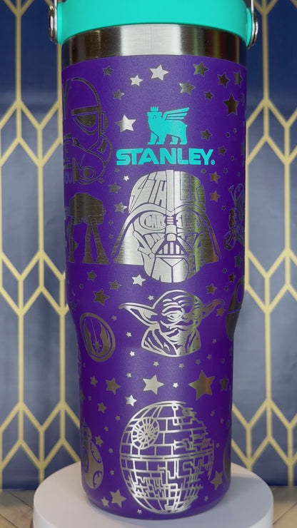 Star Wars Themed Insulated Tumbler - Stanley IceFlow 30oz Flip Straw