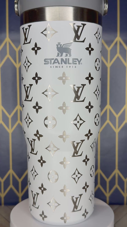 Designer-Inspired Luxury Tumbler - Stanley IceFlow 30oz Flip Straw