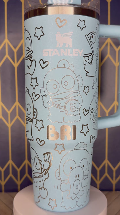 Hangyodon-Themed Tumbler - Stanley IceFlow 30oz Flip Straw