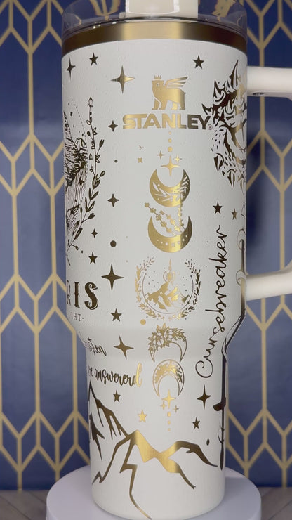 Velaris - Vaso Ciudad de las Estrellas | ACOTAR - Stanley IceFlow 30 oz Flip Straw