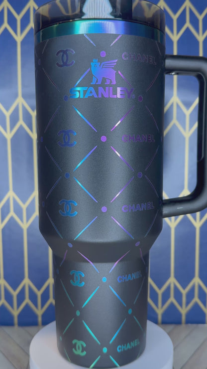 CC Luxury-Inspired Tumbler - Stanley Quencher 30/40oz