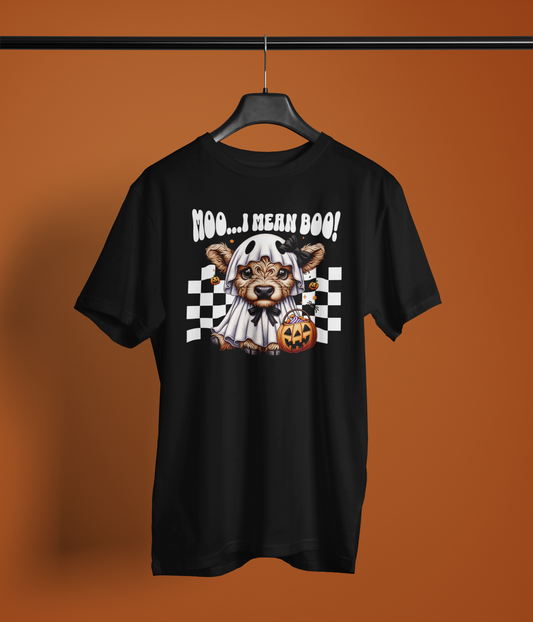 Ghost Highland Cow Halloween Shirt