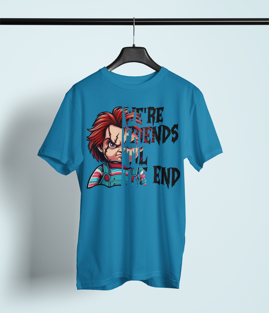 Chucky "Friends ‘Til the End" Horror Shirt